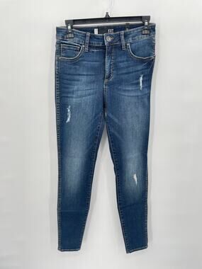 KUT FROM THE KLOTH NWT Mia High Rise Fab Ab Toothpick Skinny Denim Jean // 2